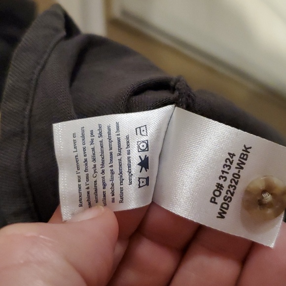 Faherty Seasons Long Sleeve Organic Cotton Knit Shirtdress Size XS NWOT'S - Picture 10 of 11